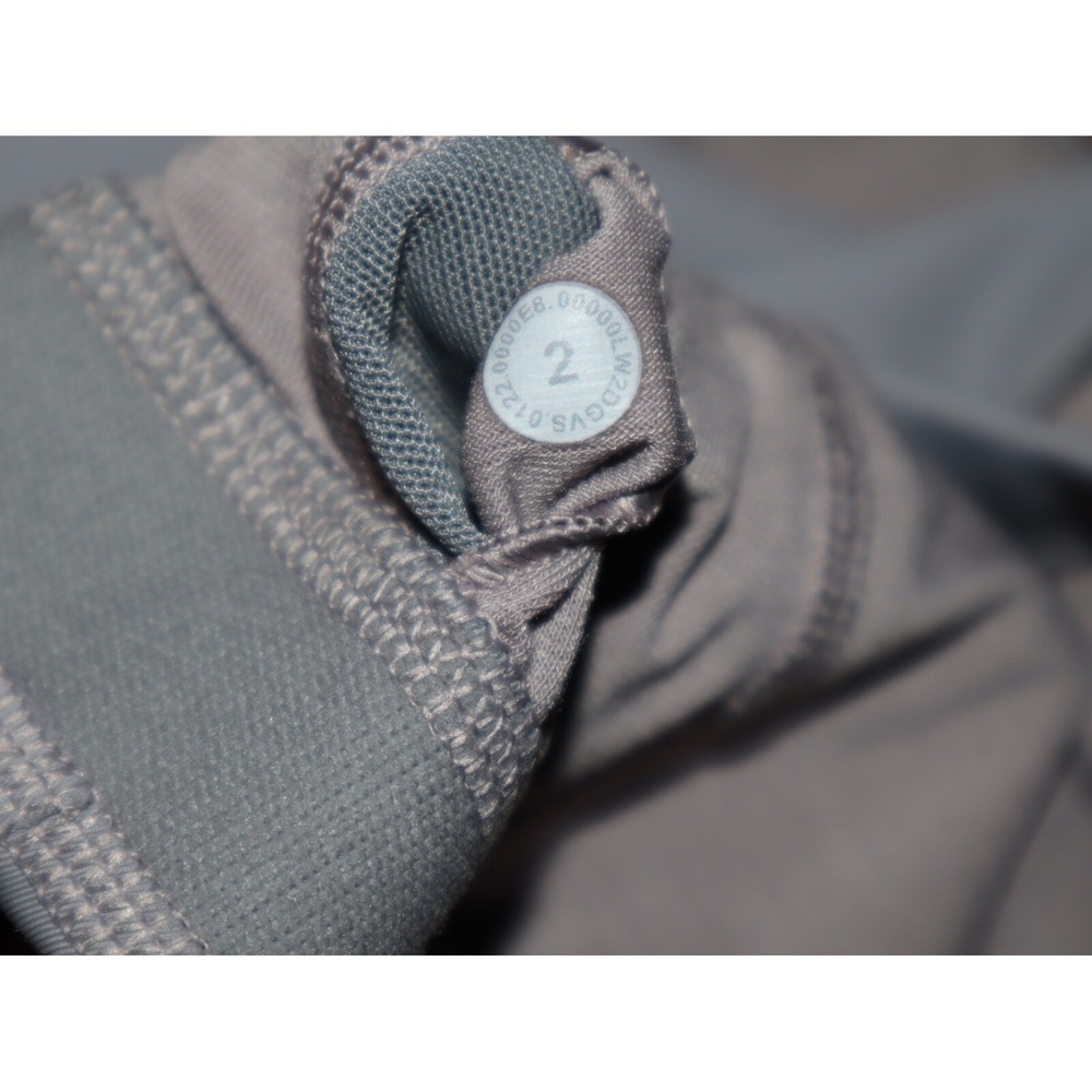 Lululemon Sports Bra Women 2 Gray Tough‎ Train High Neck Athleisure Yoga Train - Picture 6 of 6